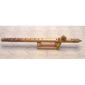  One of a Kind Key of E 6 Hole Western Cedar Flute with 