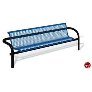  Outdoor 970, 8 Contour Cantilevered Steel Bench