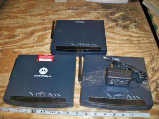 Lot of 3 Netopia 3347 02 1006L ADSL Modem Wireless Routers  