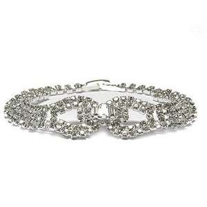 Boutique Style Rhinestone Crystal Bracelet Costume Jewelry