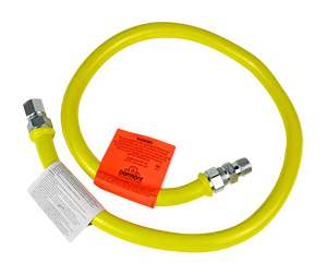   hose 48 x 1 2/dormont 1650npfs48 stationary gas connector hose 48 x 1