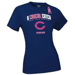   Womens NFL Chicago Bears A Crucial Catch T shirt: Sports & Outdoors