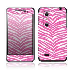  LG Optimus 3D / Thrill 4G Decal Skin Sticker   Pink Zebra 