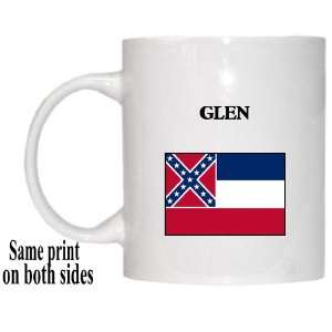    US State Flag   GLEN, Mississippi (MS) Mug 