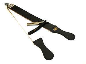 PCS STRAIGHT RAZOR WITH RAZOR SHAPING STROP PACKAGE  