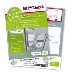 atFoliX FX Mirror Stylish screen protector for Samsung H1 (Vodafone 
