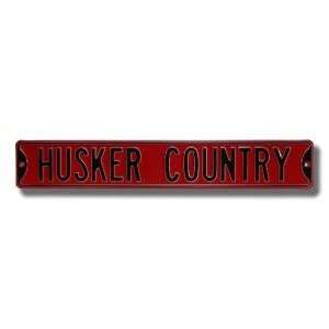    Nebraska Cornhuskers Husker Country Street Sign