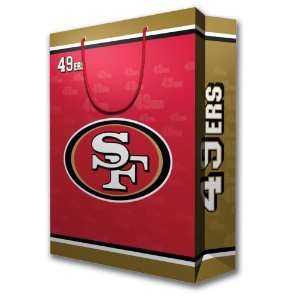  NFL San Francisco 49ers Gift Bag, Large: Sports & Outdoors