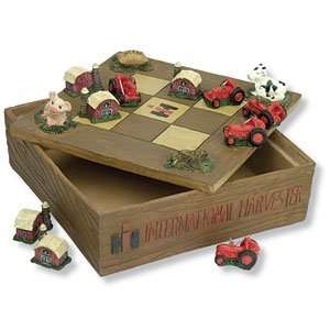    IH International Harvester Tic Tac Toe Game Set Toys & Games