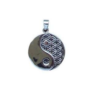  Pendant Flower of Life with Yin Yang