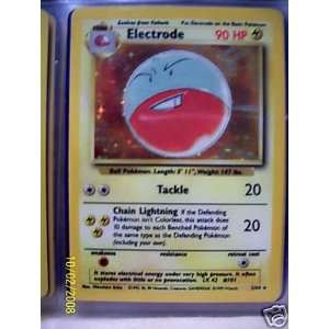  Pokemon Electrode 2/64 Holo Card [Toy] Toys & Games