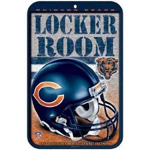  Chicago Bears Sign   Locker Room