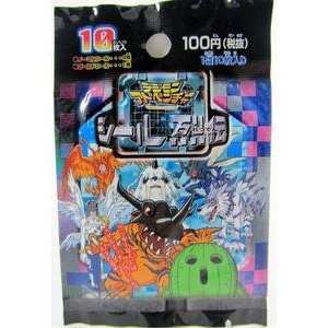 Digimon Adventure High Grade Foil Pack 10 Piece Trading Stickers 
