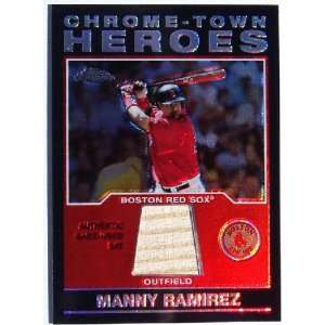   Ramirez 2004 Topps Chrome Town Heroes Bat Card: Sports & Outdoors