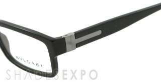 NEW Bvlgari Eyeglasses BV 3014 BLACK 5120 BV3014 52MM AUTH  