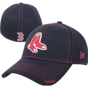   Sox Navy 39THIRTY Neo Socks Logo Stretch Fit Hat