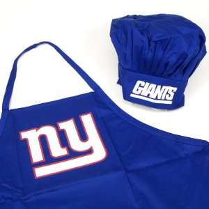 NEW YORK GIANTS OFFICIAL LOGO CHEFS HAT AND APRON Sports 