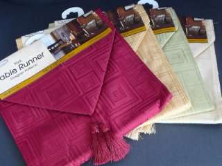 Brand New Table Runners Designer Pattern Assorted Colors