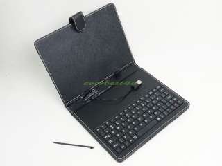USB Keyboard Case For 8 Coby Kyros Tablet MID8024 C07B  