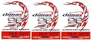 Climax Fish Specific Tapered Fly Fishing Leaders  