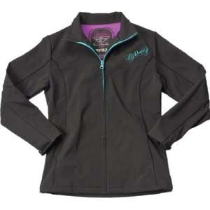  FLY RACING DOUBLE AGENT WOMENS CASUAL JACKET BLACK SM 