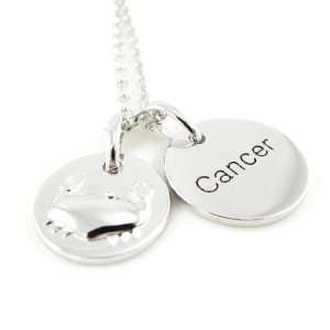  Pendant necklace silver Cancer. Jewelry