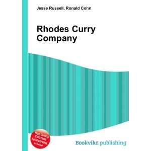  Rhodes Curry Company Ronald Cohn Jesse Russell Books