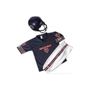  Chicago Bears Youth NFL Team Helmet and Uniform Set (Small 