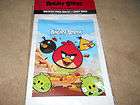 NEW ANGRY BIRDS 8 LOOT BAGS PARTY BAGS SUPPLIES  HARD TO FIND 