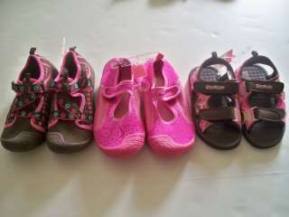 Osh Kosh Pink or Brown Girls Sandal Swim Water Shoes  