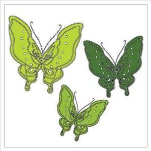  Animal   Butterfly Stretched Wall Art Size 12 x 12 