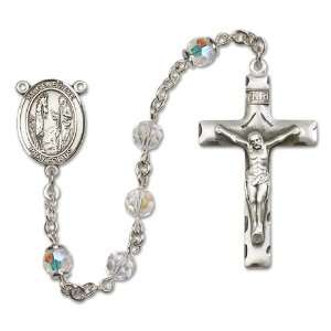 St. Genevieve Crystal Rosary