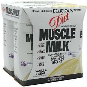  Cytosport Muscle Milk RTD, Vanilla Creme, 6   4 packs [24 