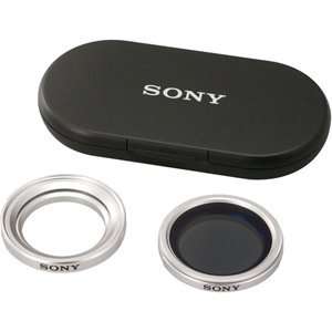  New   Sony VF 30CPKB Filter Kit   Polarizer, Protection 