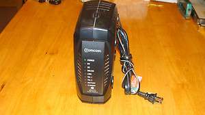 Comcast SBV5220 Black Cable Model w/ Power Cord 8 Tall  