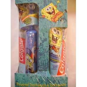  Colgate Spongebob Squarepants Battery Operated Toothbrush 