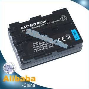 Battery for Sony NP FM500H Alpha 450 200 300 350 700  