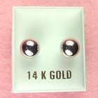 In Gifts 14K White Gold   8mm Ball Stud Earrings