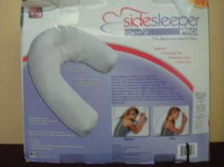 NIB Sidesleeper Side Sleeper Pro Neck & Back Ergonomic Comfortable 