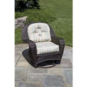   Swivel Glider Lounge Chair Fabric: Spectrum Mist: Patio, Lawn & Garden