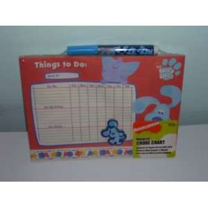  Nickelodeon Blues Clues Magnetic Chore Chart Toys & Games