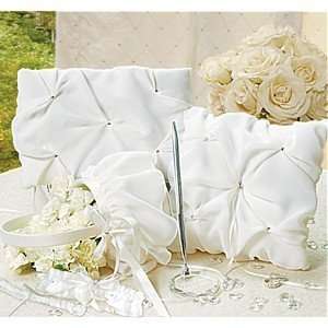  White Chiffon Wedding Accessory Collection Everything 