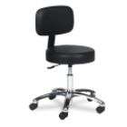 Safco Pneumatic Lab Stool With Back