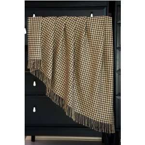 Luxurious Pure Cashmere Fringed Throw with Inviting Softness and 
