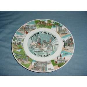  Large New Orleans Louisiana Plate 
