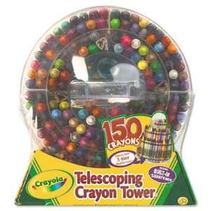    Crayola 150 Count Telescoping Crayon Tower BIN52 0029 Toys & Games