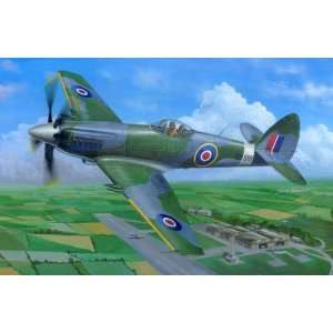   48 British Supermarine Spiteful F Mk 14 WWII Fighter Kit: Toys & Games