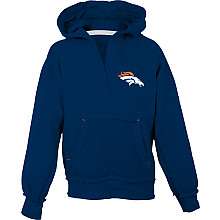 Reebok Denver Broncos Girls (7 16) Pullover Hooded Sweatshirt 