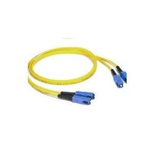   SC/SC Duplex 9/125 Single Mode Fiber Patch Cable (30 Meter, Yellow