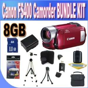  Canon FS400 Flash Memory Camcorder with 41x Advanced Zoom 